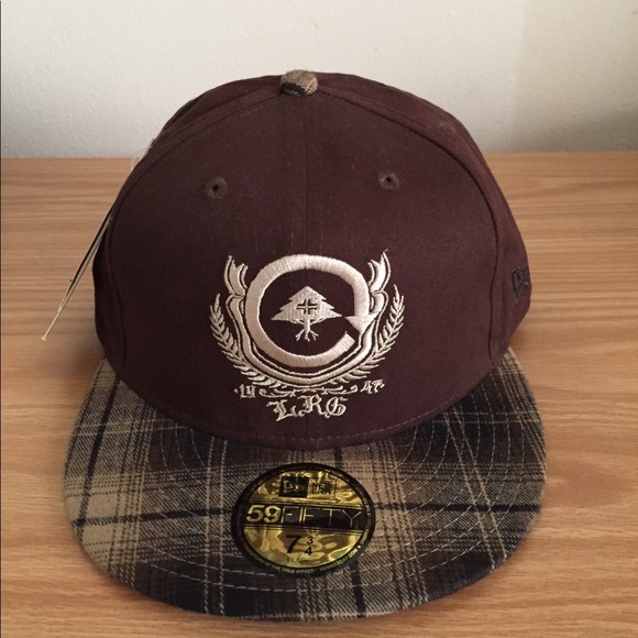 New Era 59Fifty LRG Brown Cap - Picture 5 of 7